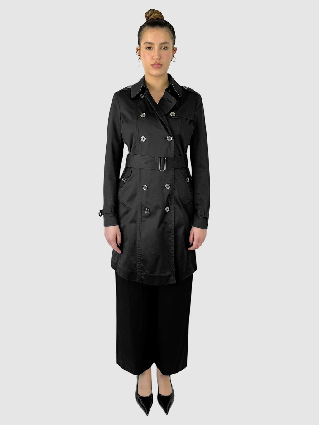 Double-Breasted Trench Coat