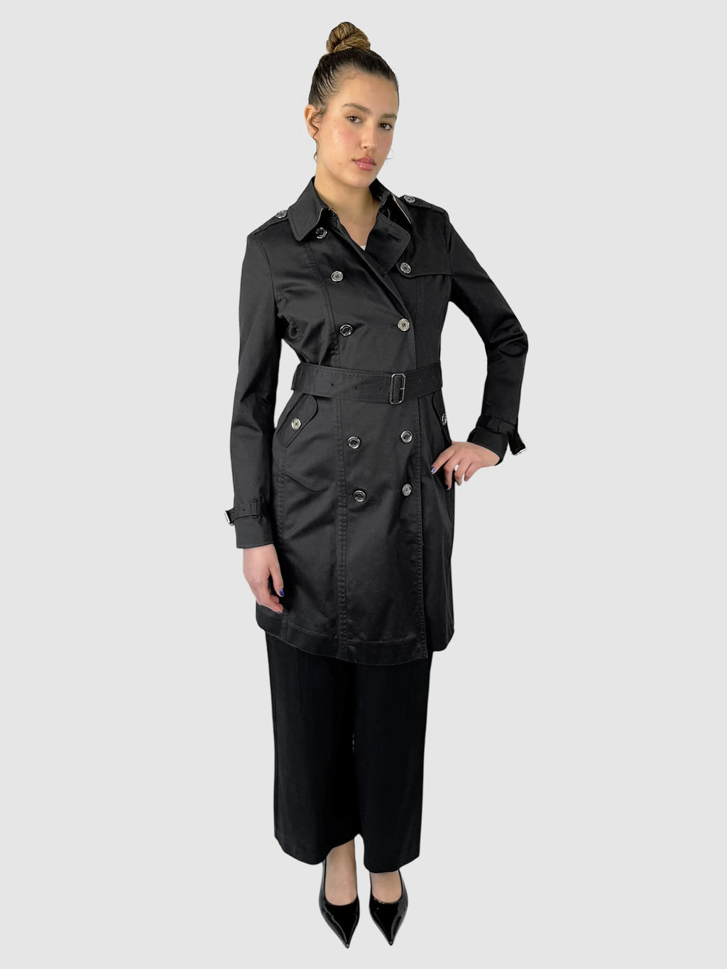 Double-Breasted Trench Coat