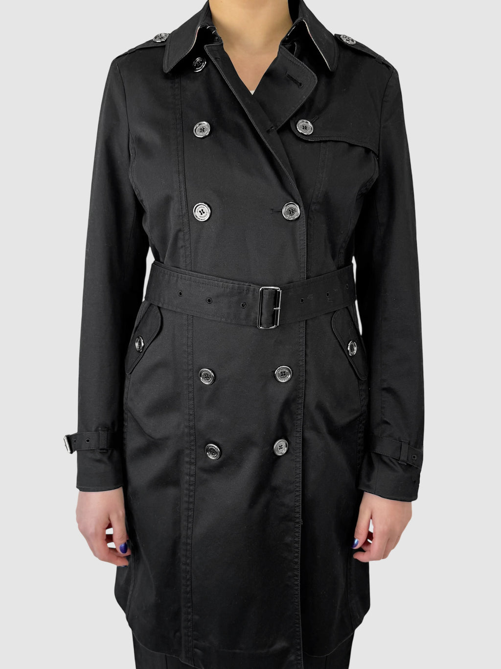 Double-Breasted Trench Coat