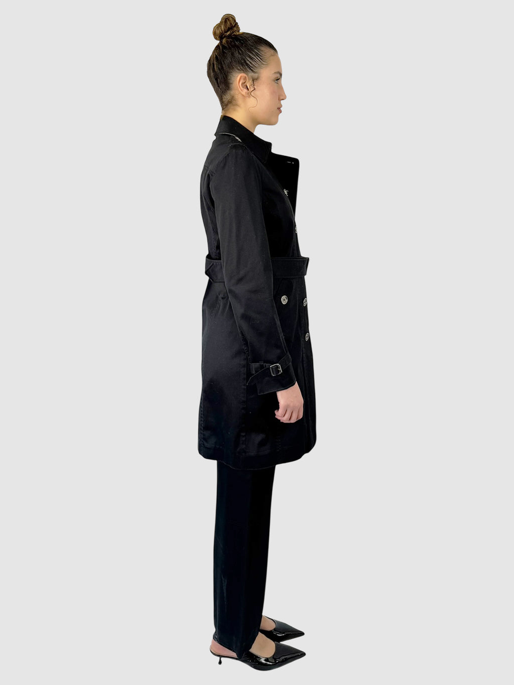 Double-Breasted Trench Coat