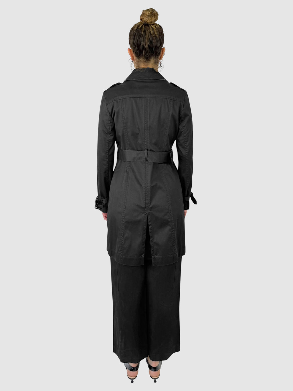 Double-Breasted Trench Coat