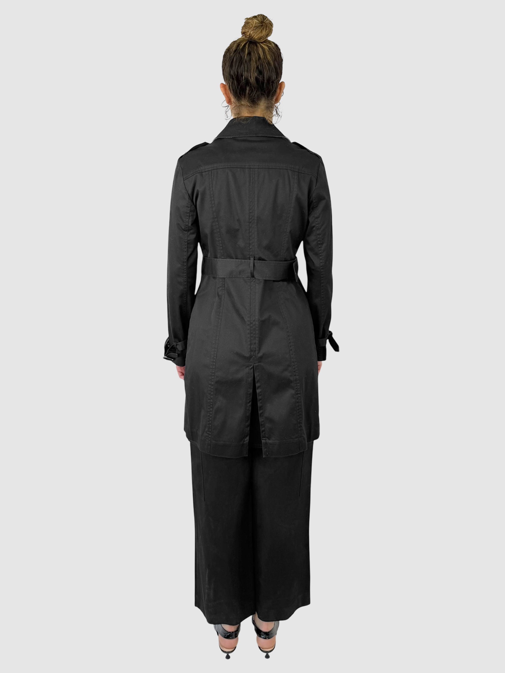 Double-Breasted Trench Coat