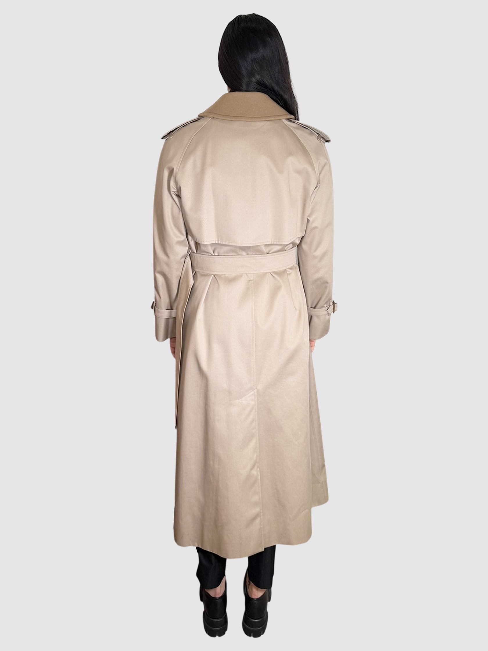 Double-Breasted Trench Coat