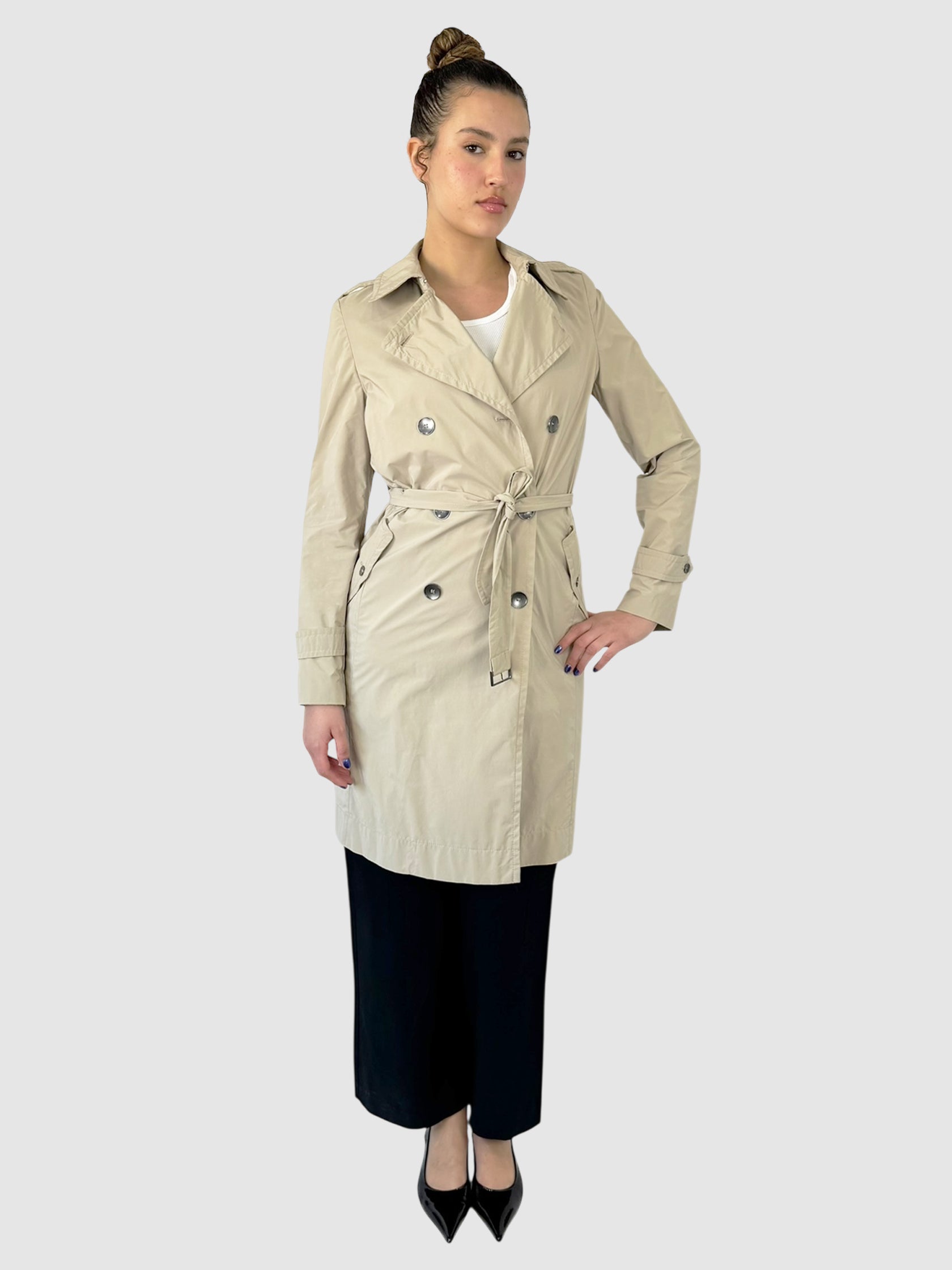 Double-Breasted Trench Coat