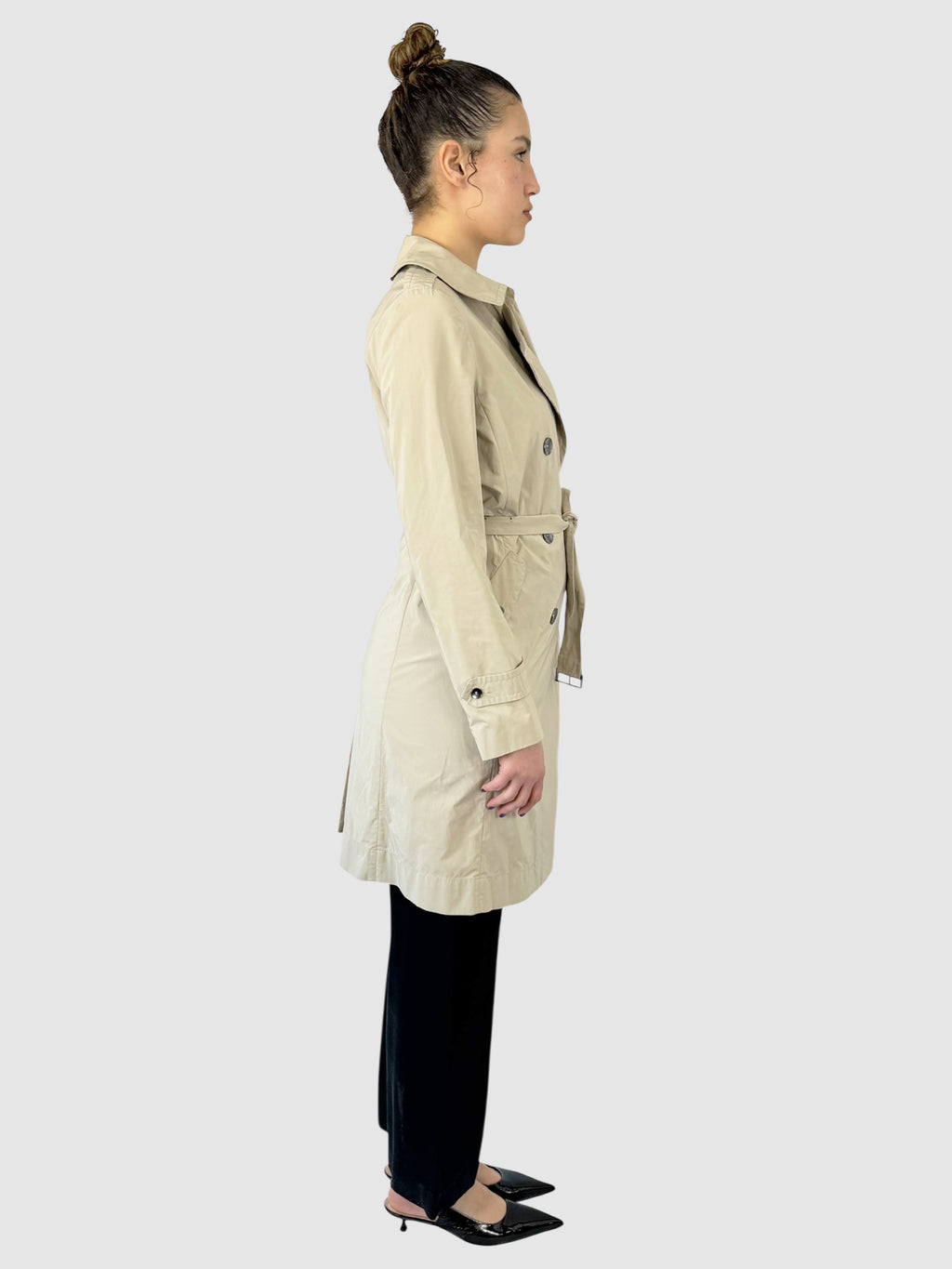 Double-Breasted Trench Coat