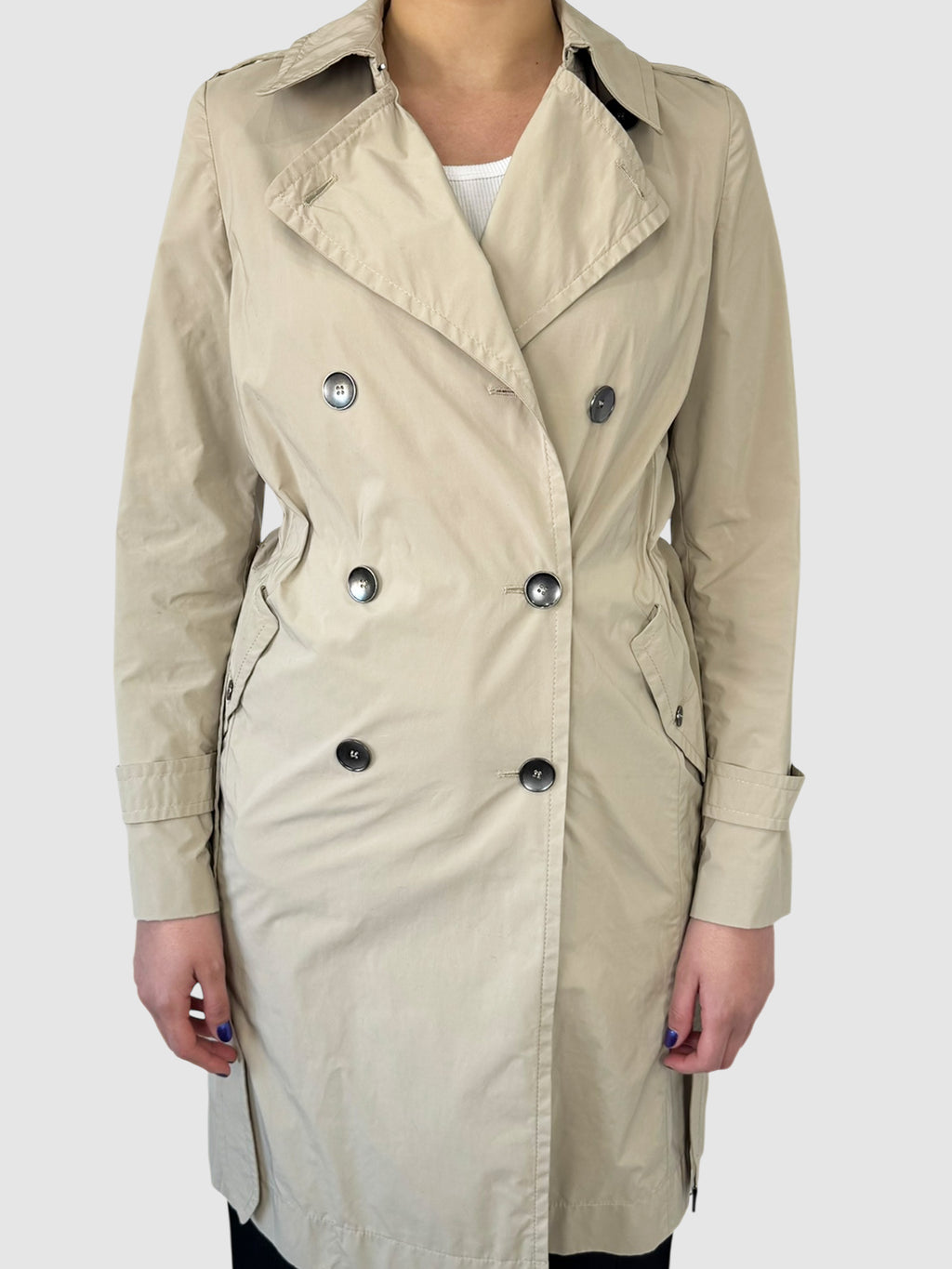 Double-Breasted Trench Coat
