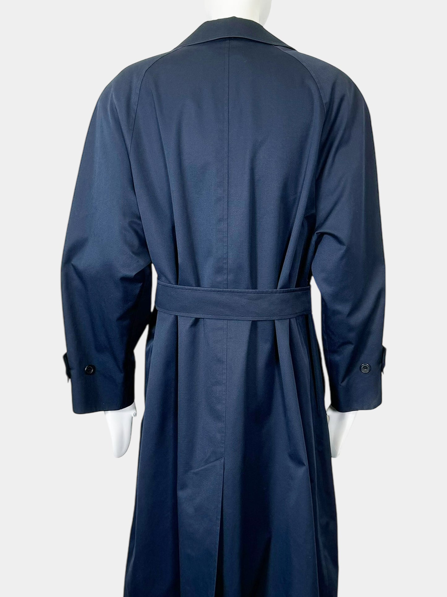 Single-Breasted Midi Trench Coat - Size M