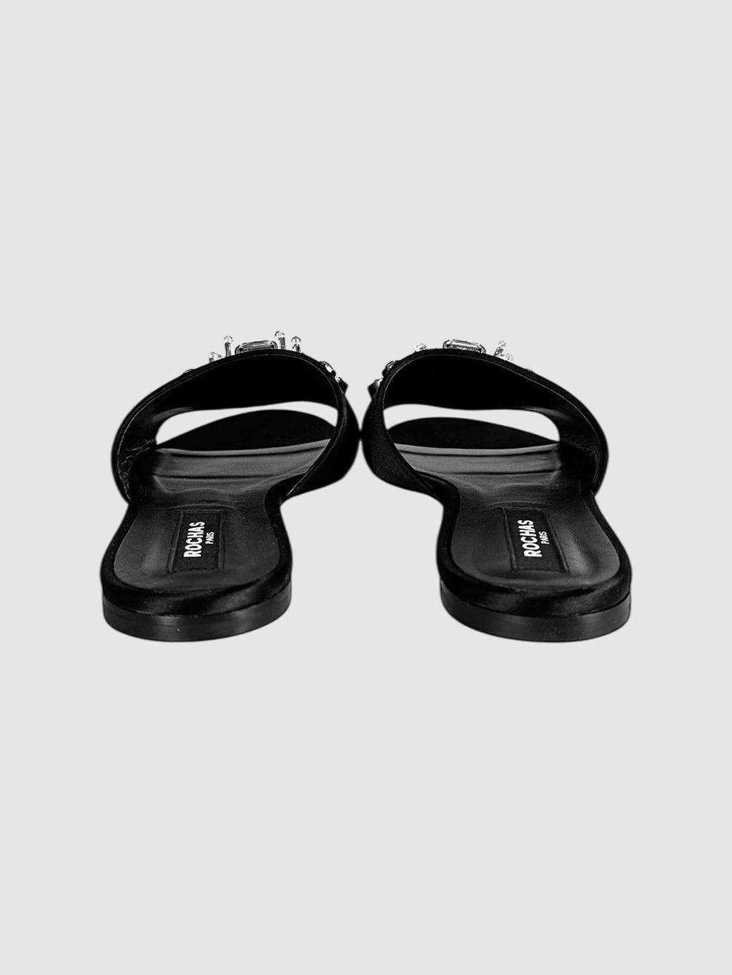 Rhinestone-Embellished Slides