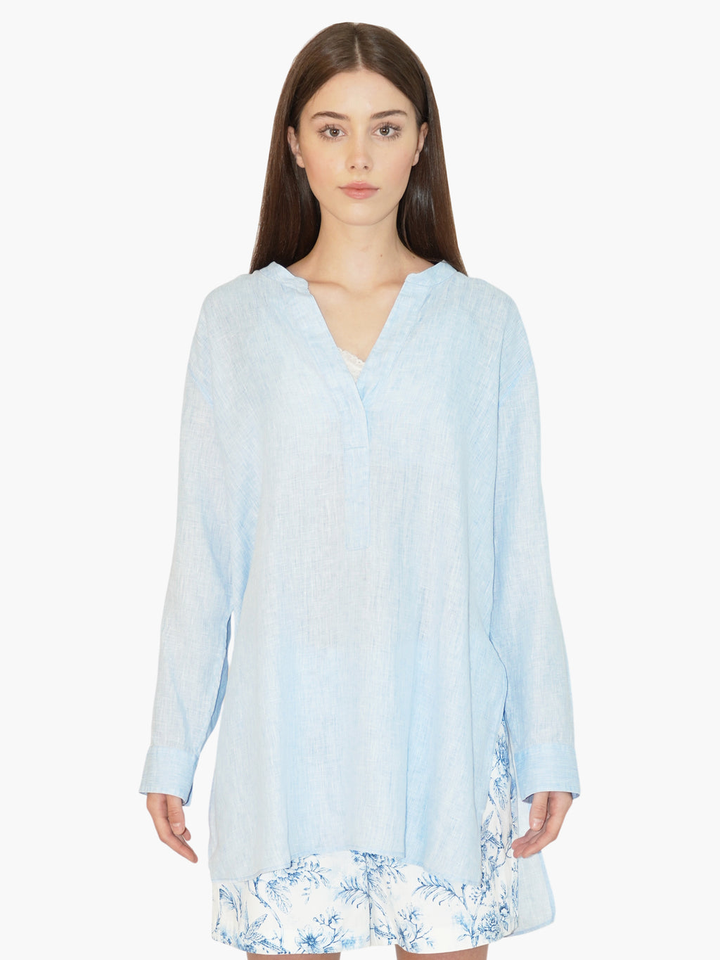 Linen Tunic Top