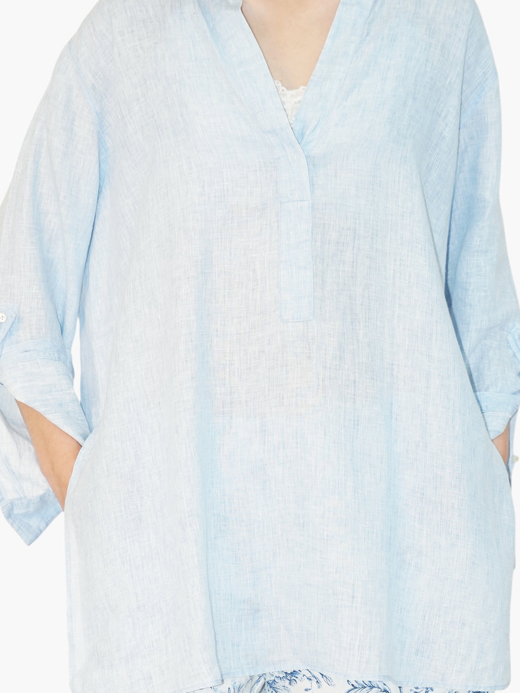 Linen Tunic Top