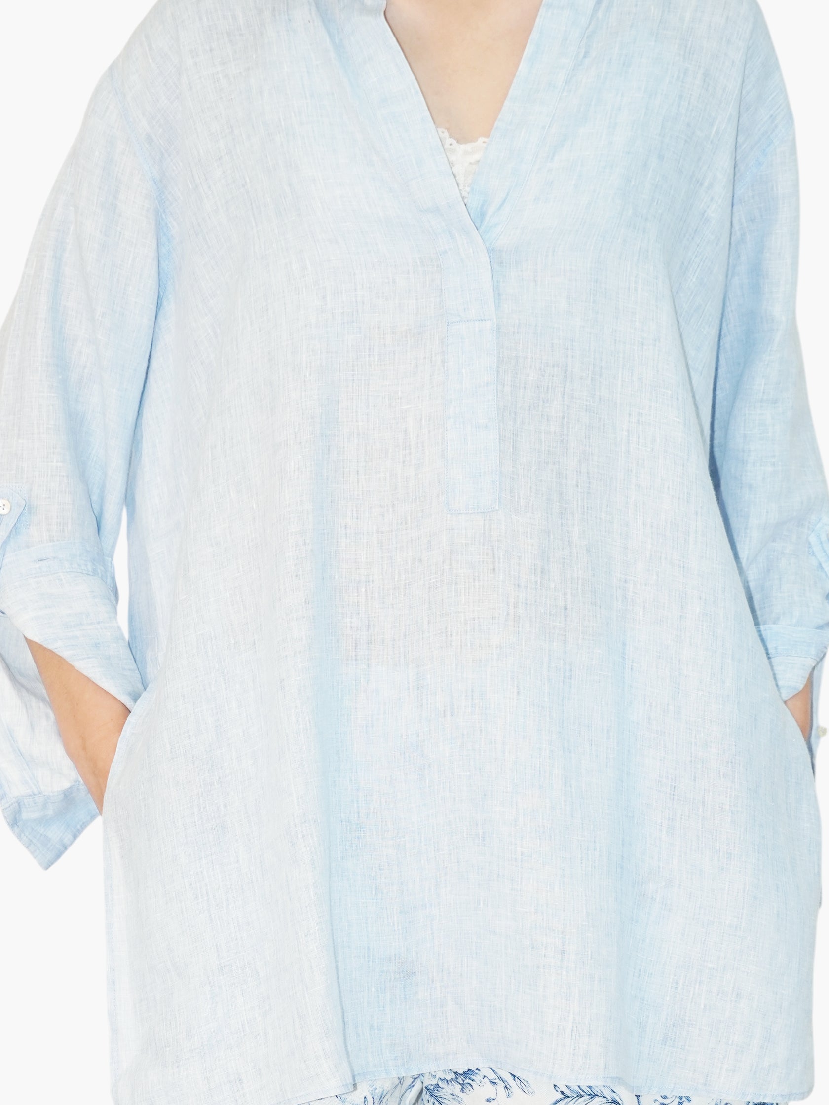 Linen Tunic Top