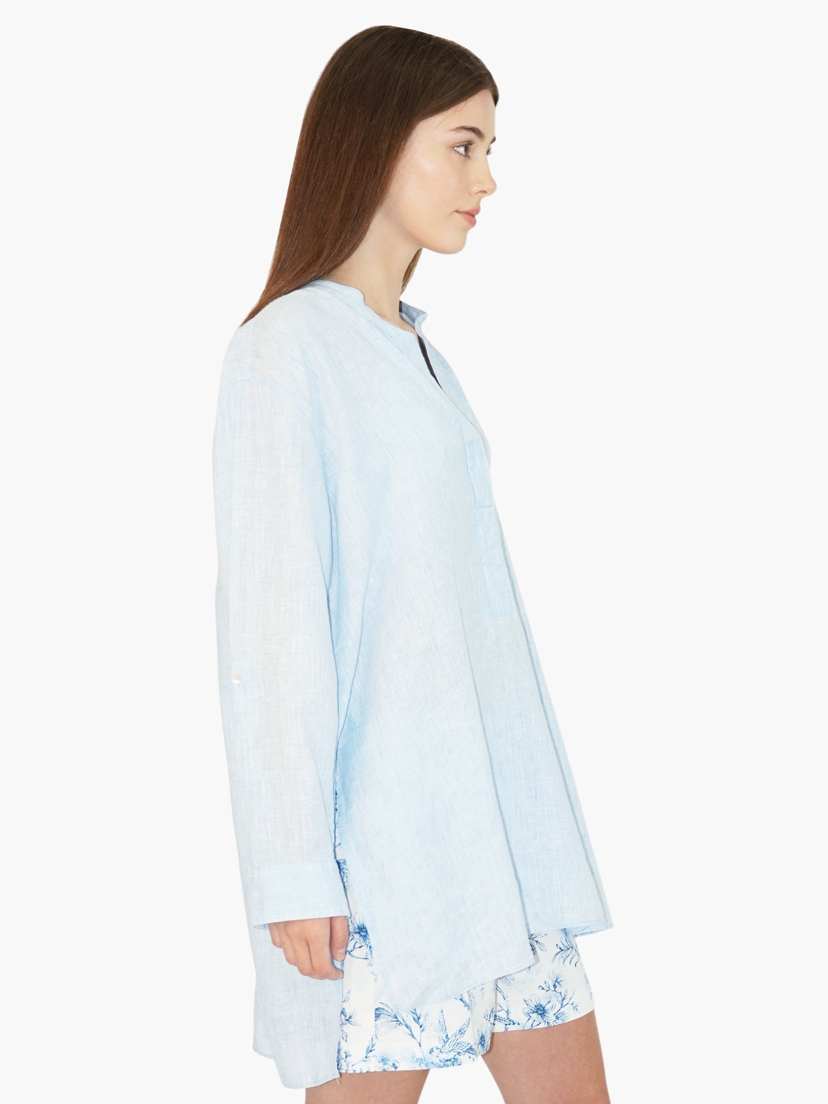 Linen Tunic Top