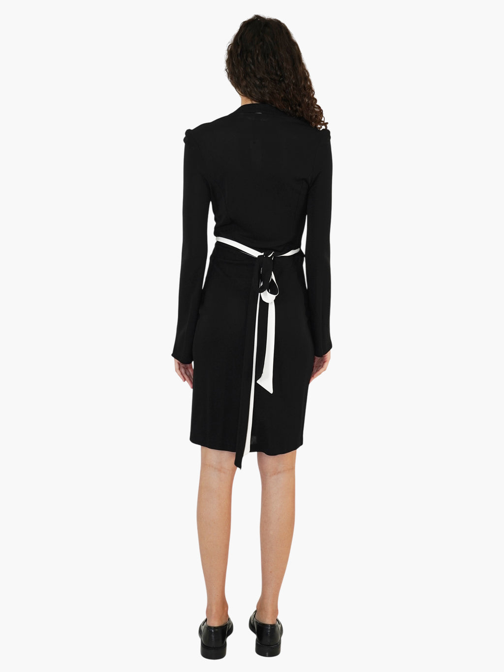 Tuxedo Midi Dress