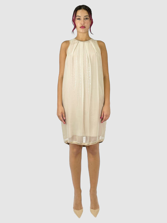 Silk Studded Dress