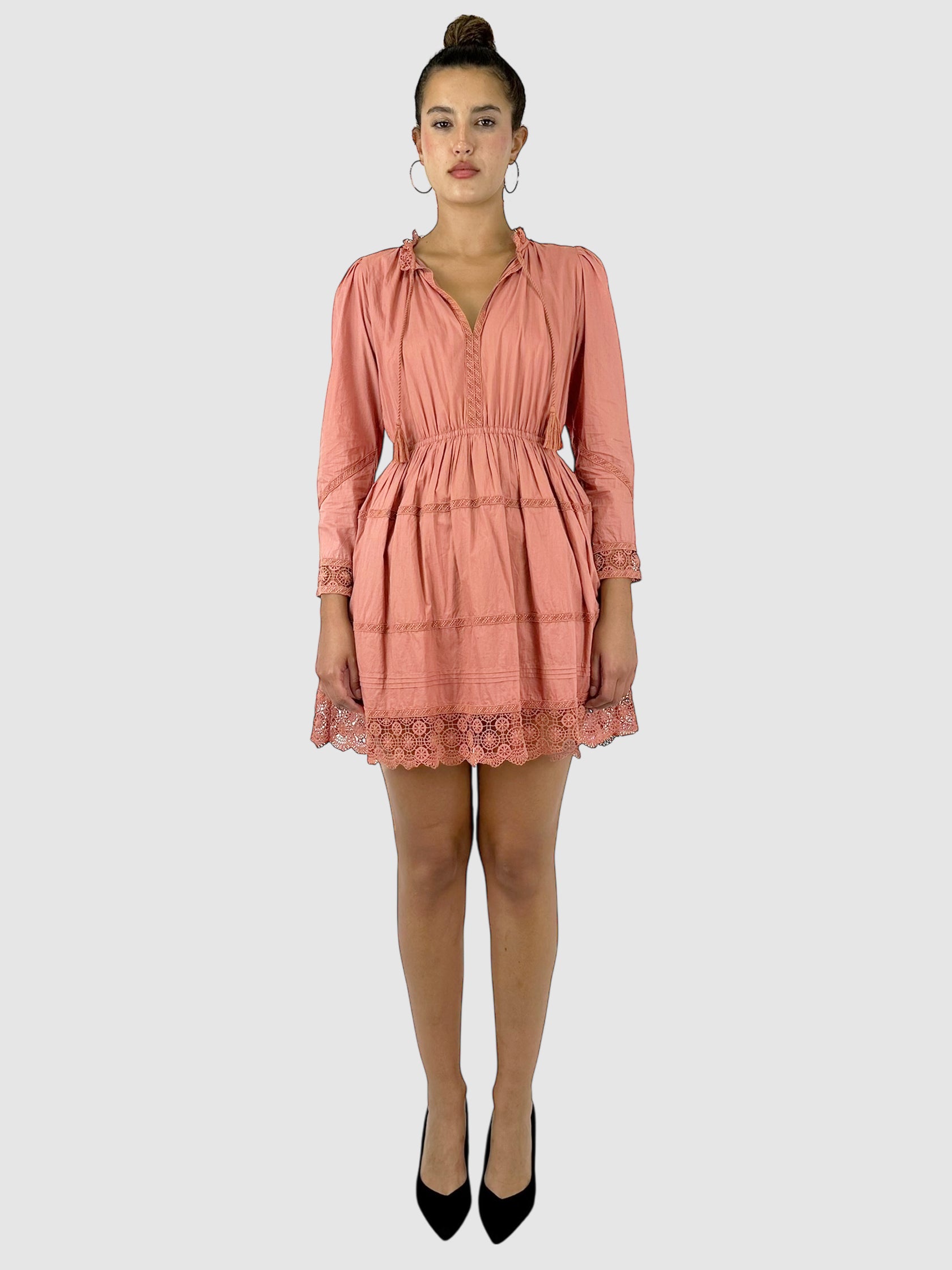 Helene Peasant Dress