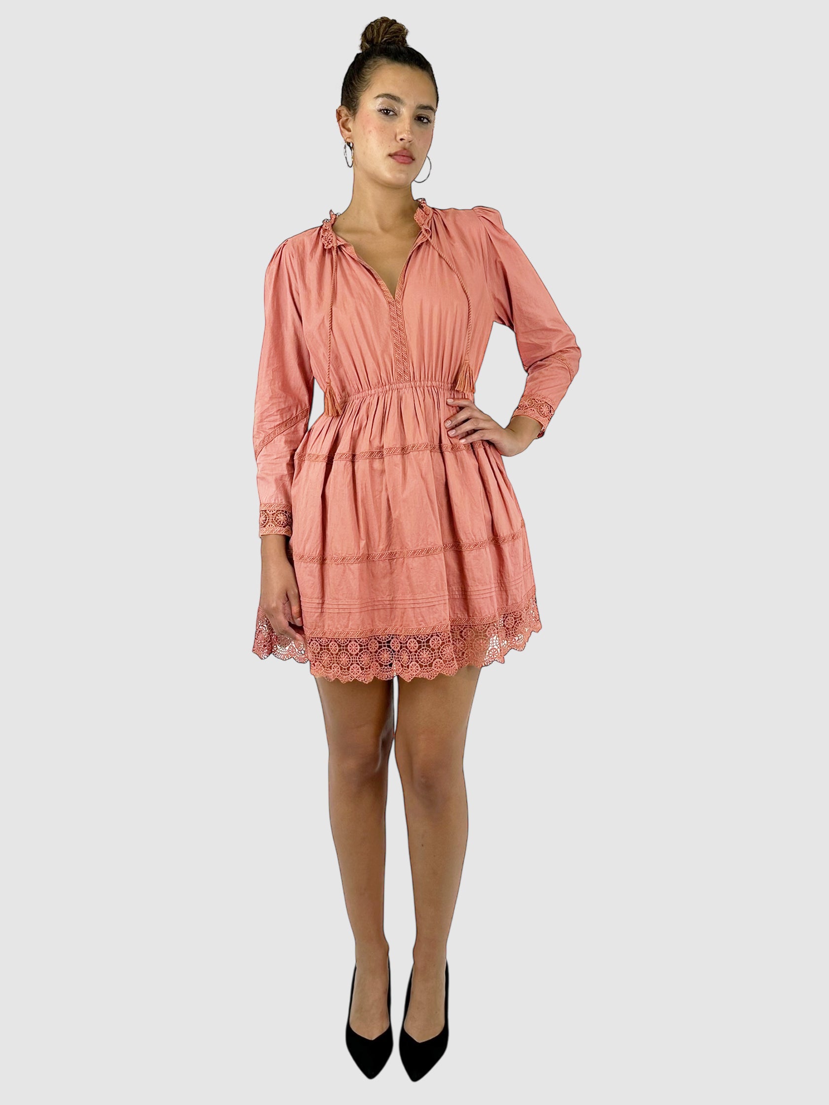 Helene Peasant Dress