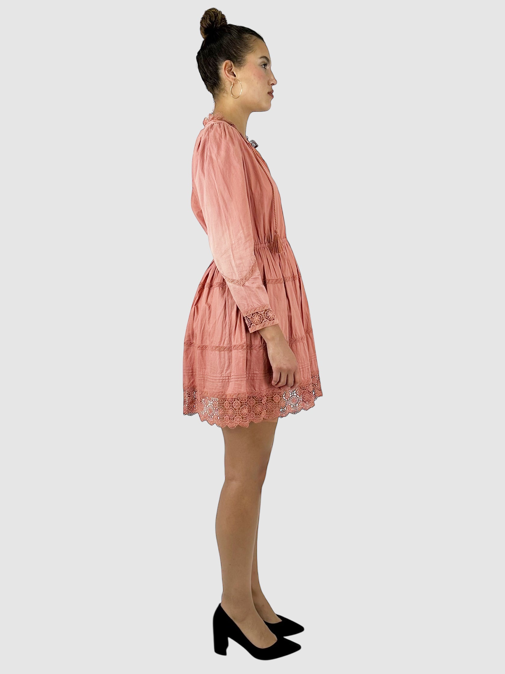 Helene Peasant Dress