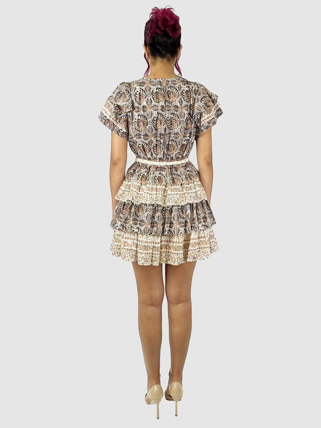 Patterned Kaitlyn Dress