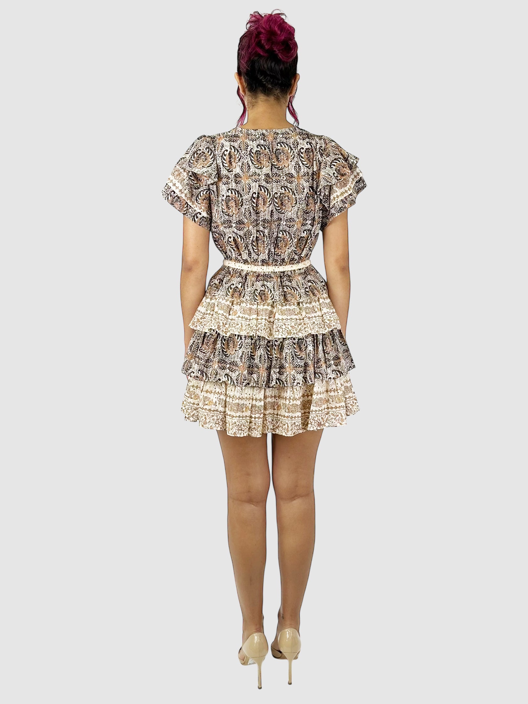 Patterned Kaitlyn Dress