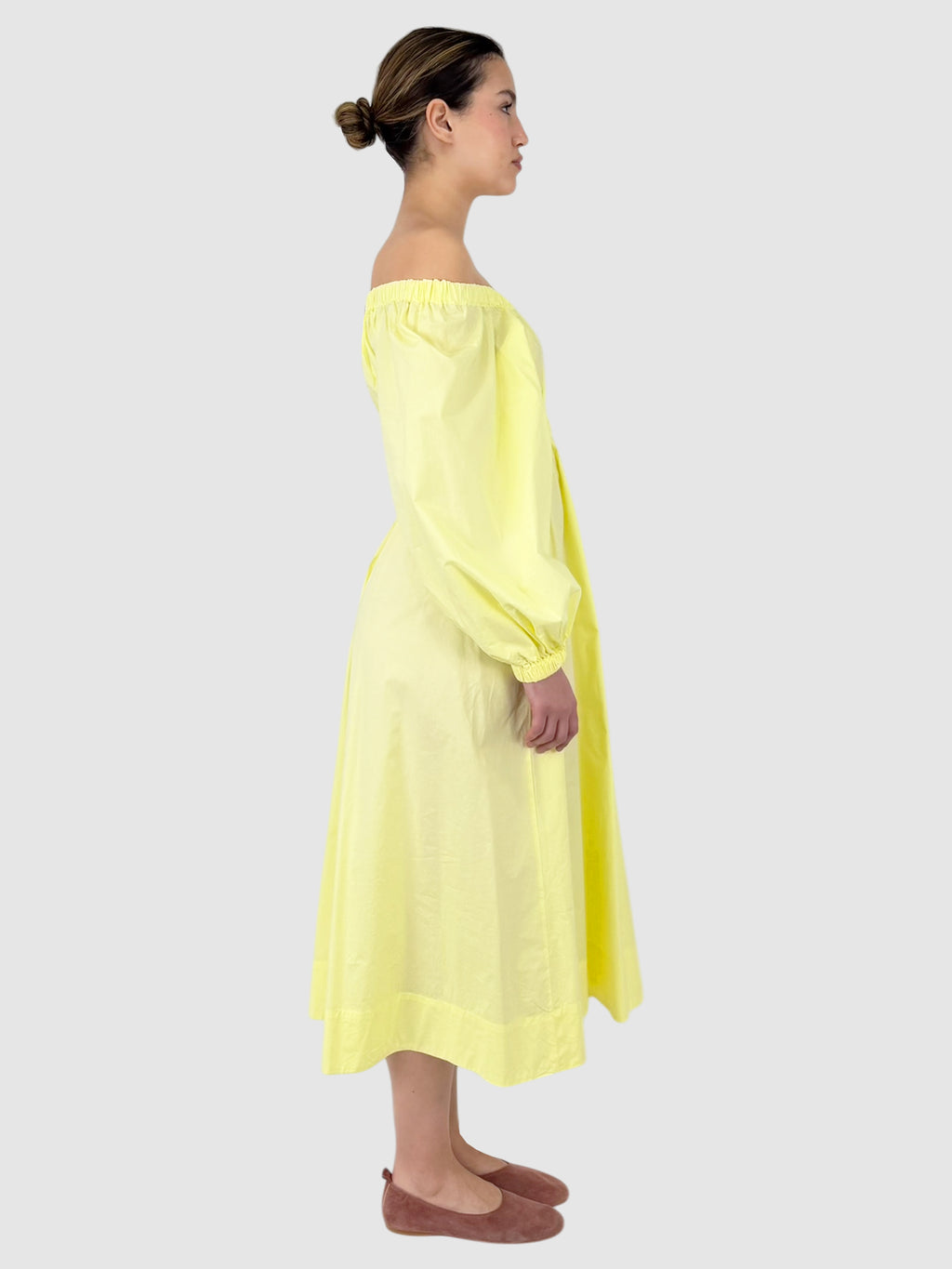 Ruched Midi Dress