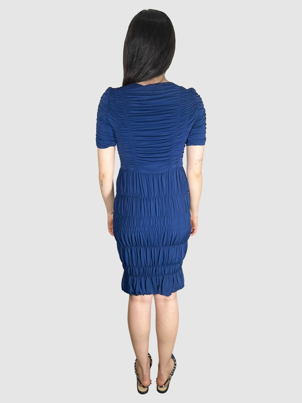 Ruched Midi Dress
