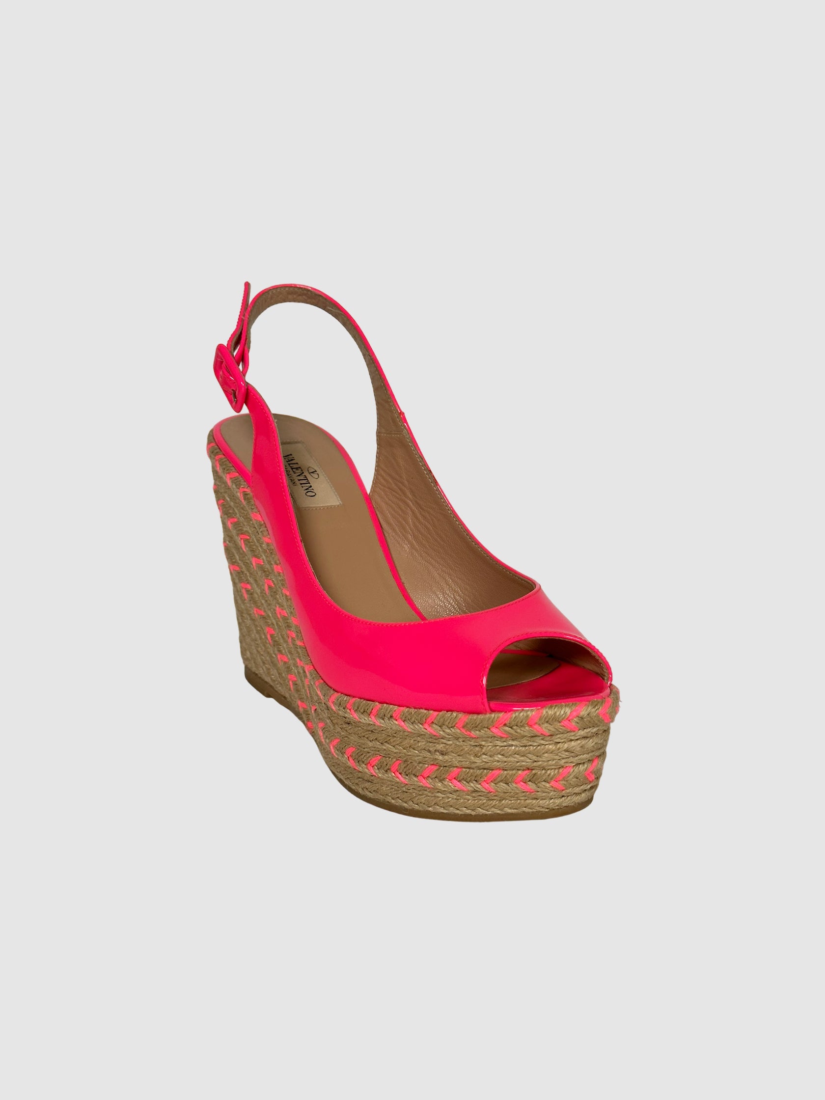 Valentino Platform Wedge - Size 38