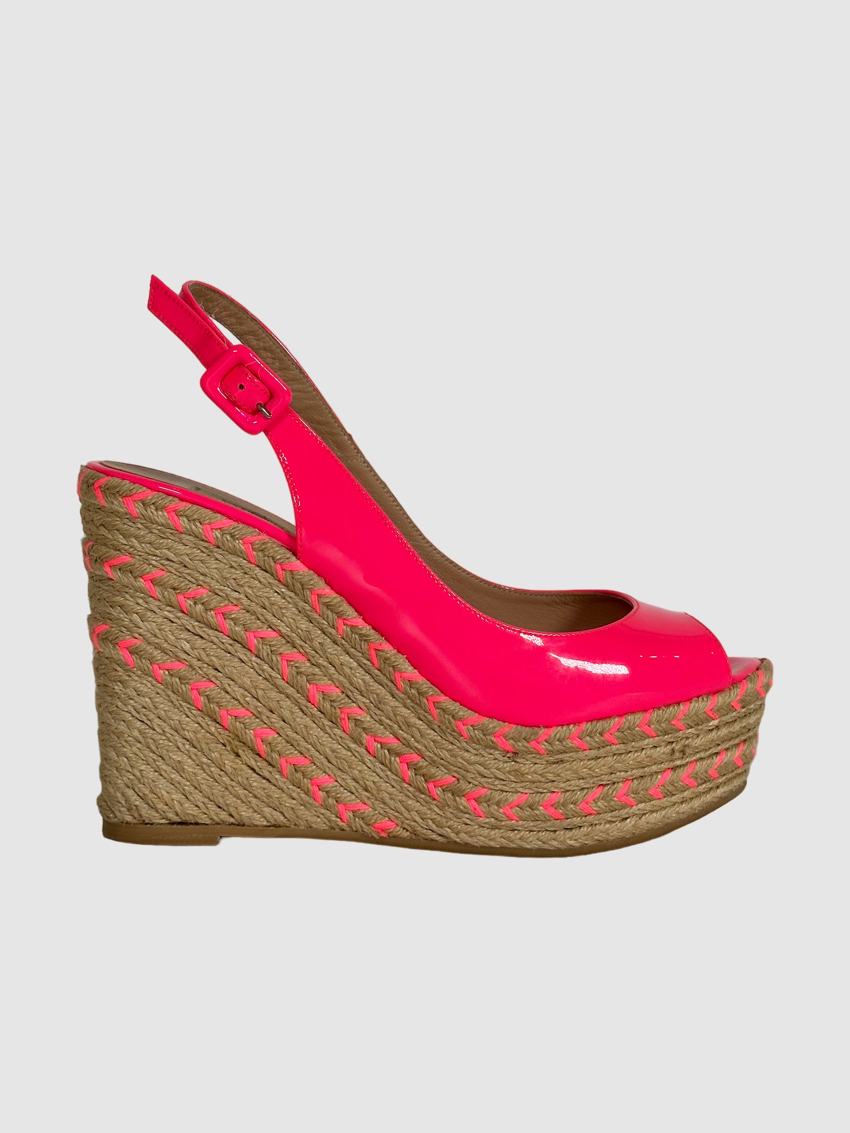 Valentino Platform Wedge - Size 38