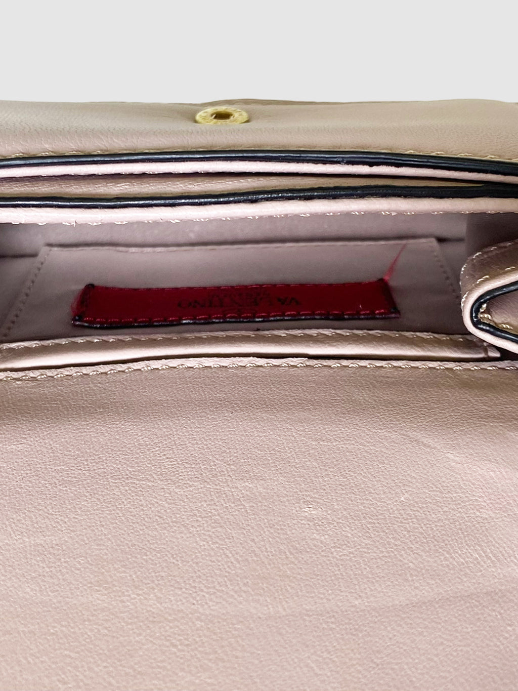 Valentino Leather Floral Mini Crossbody Bag
