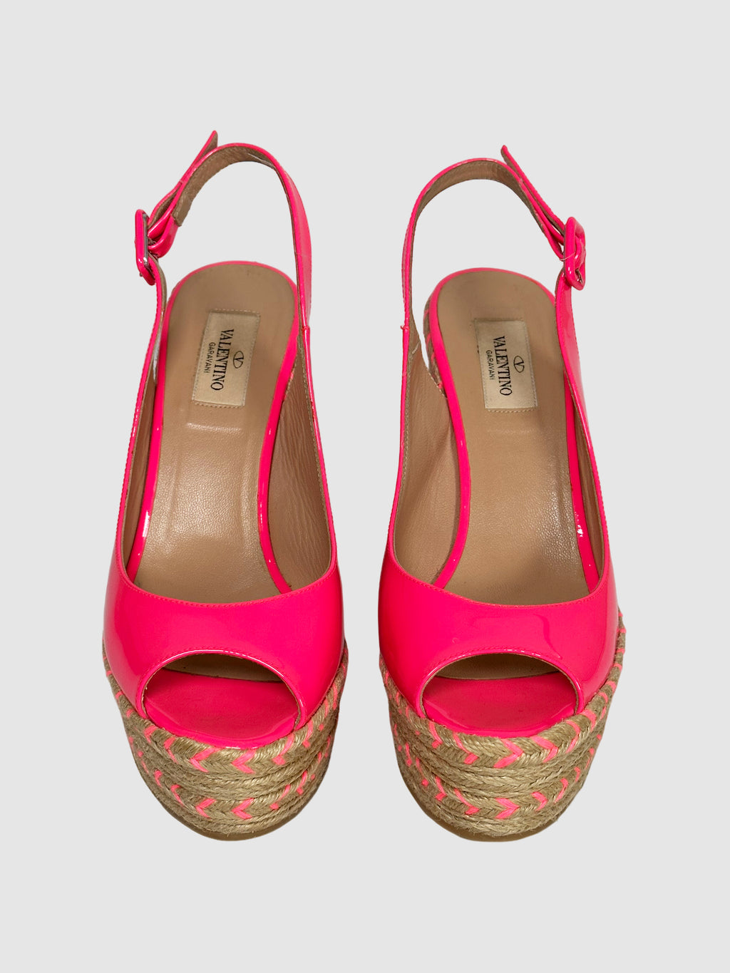 Valentino Platform Wedge - Size 38