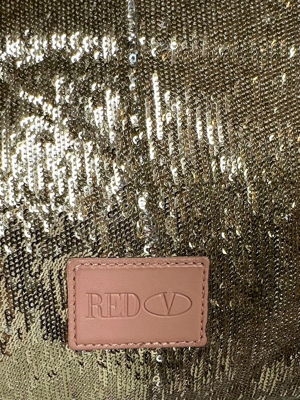 Sequinned Bow Tote Bag