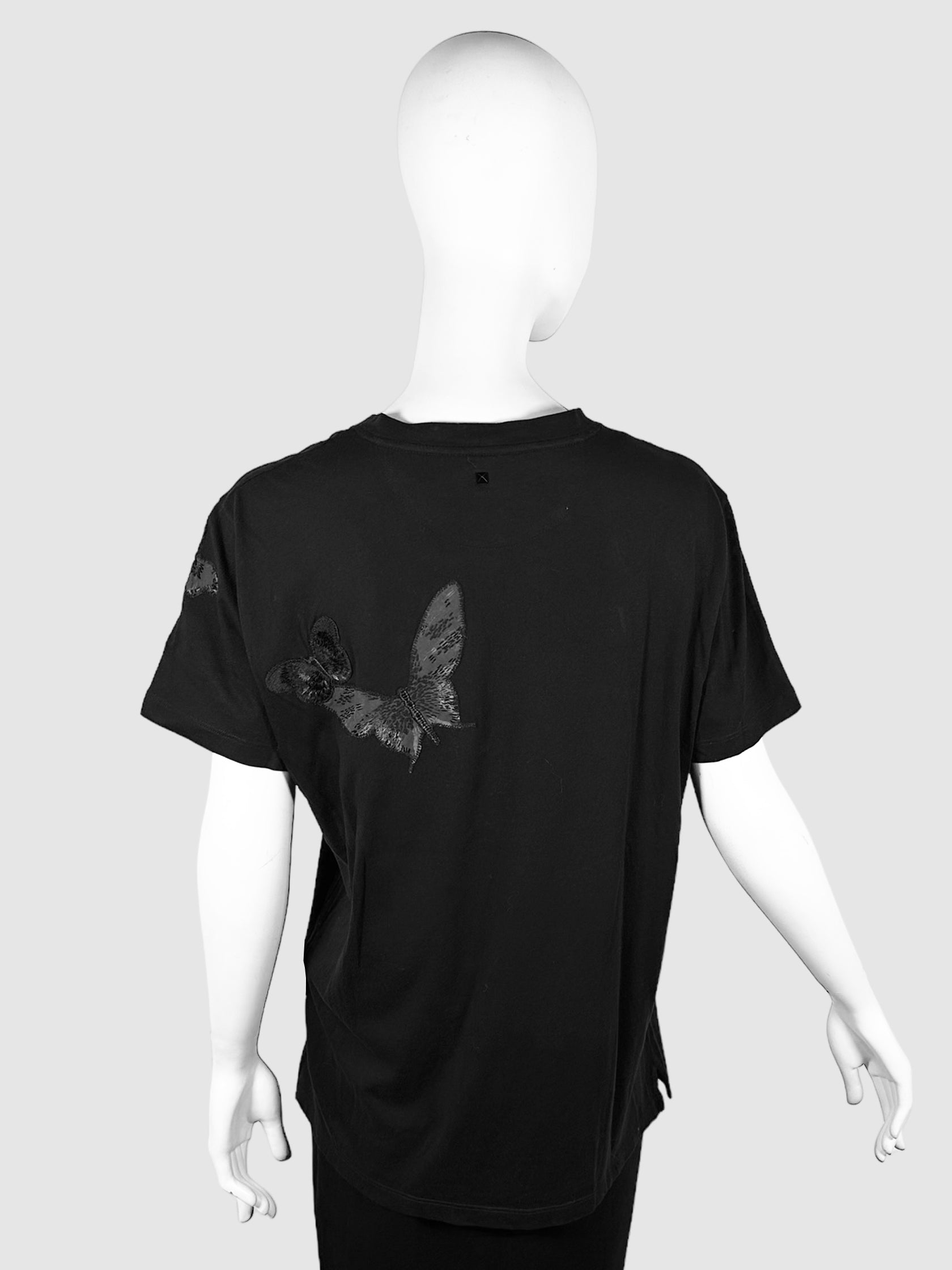 Embroidered Butterfly Top - Size XL