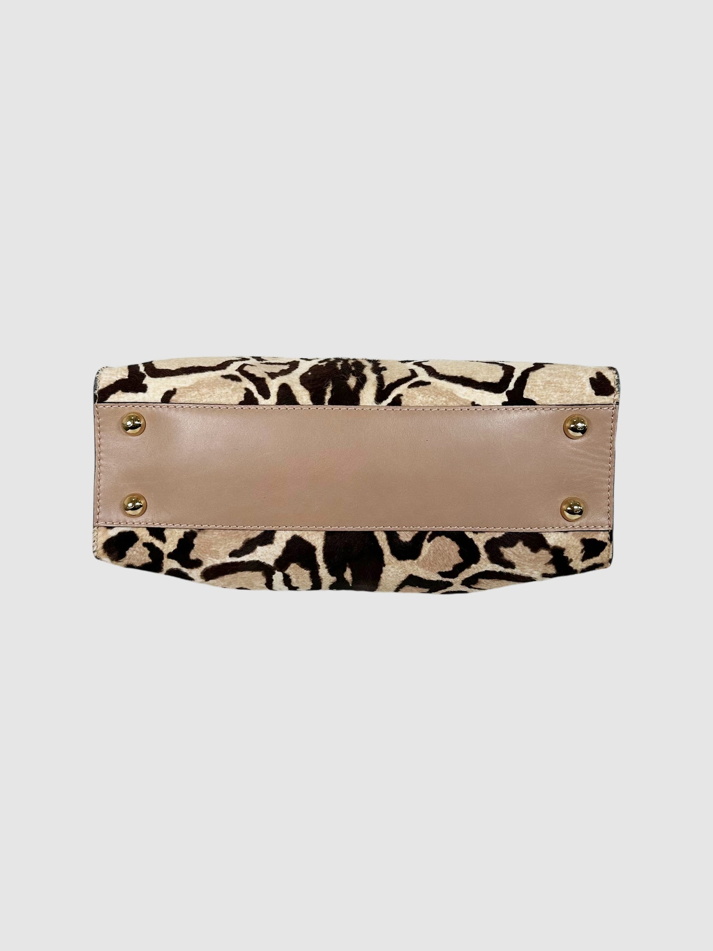 Leopard Aphrodite Bow Tote