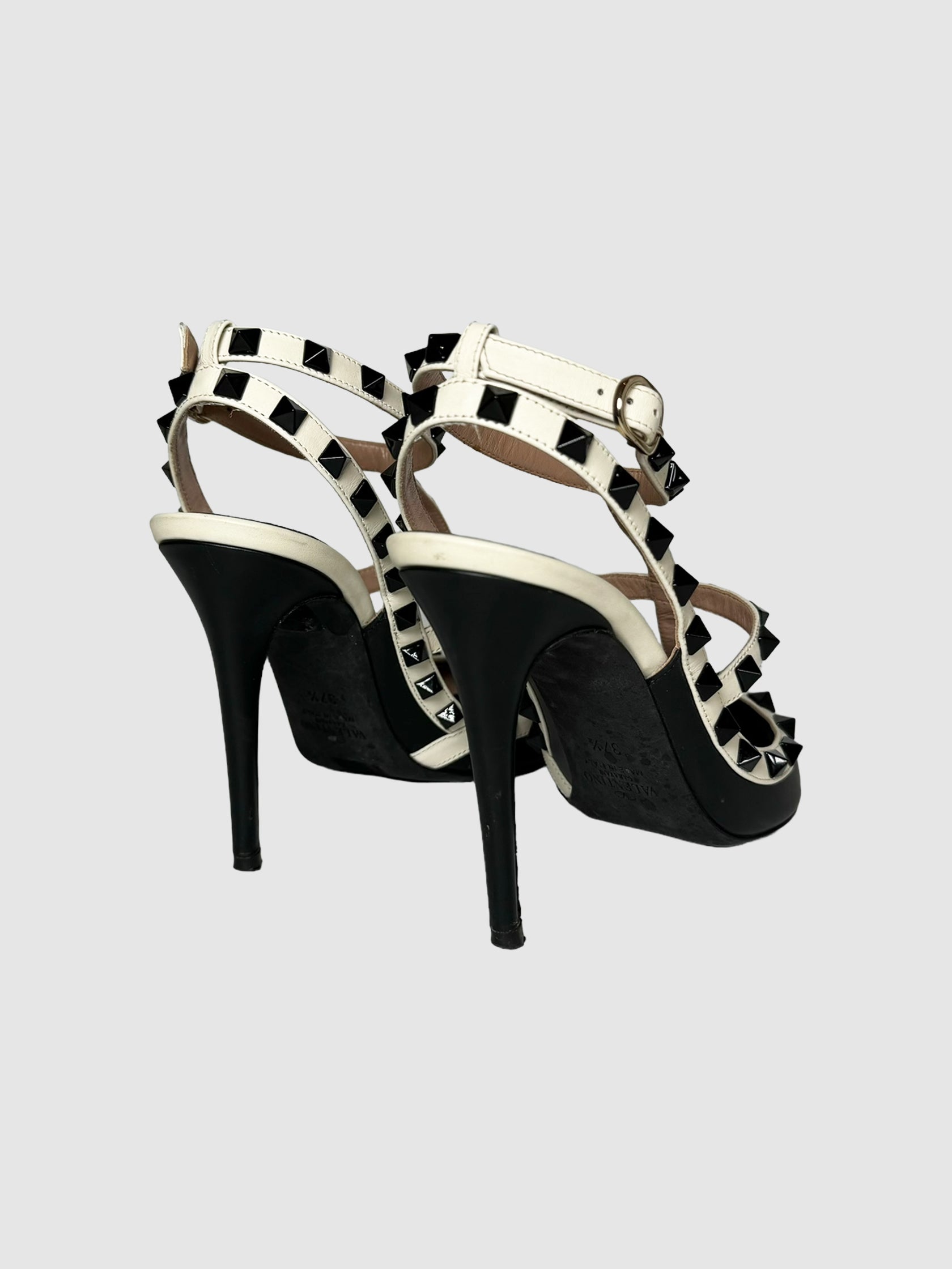 Garavani Rockstud Ankle Strap Pumps - Size 37.5