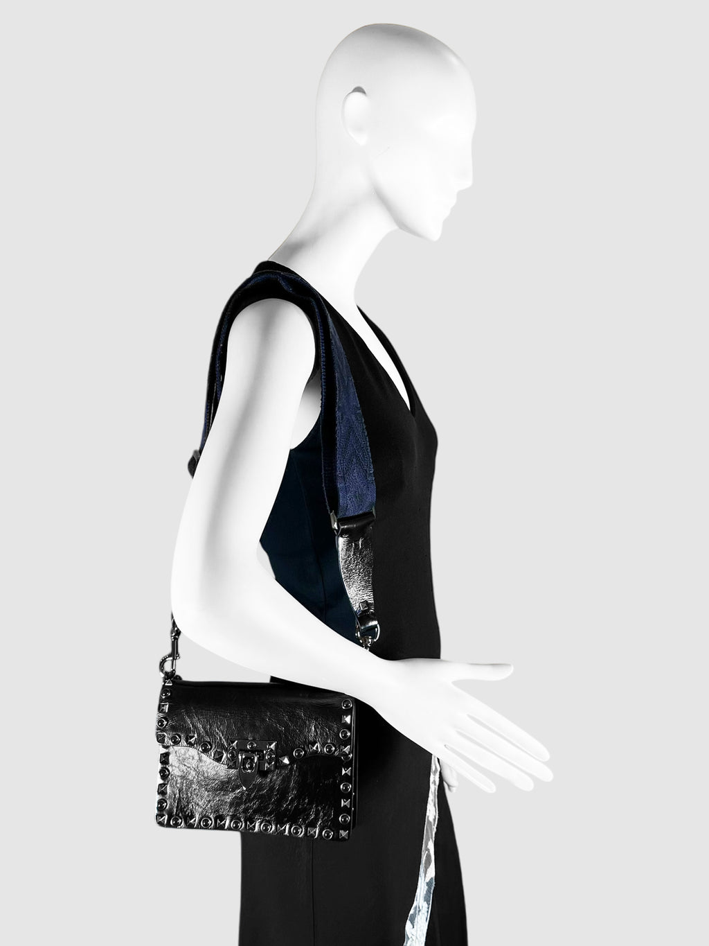 Rockstud Flap Crossbody Bag