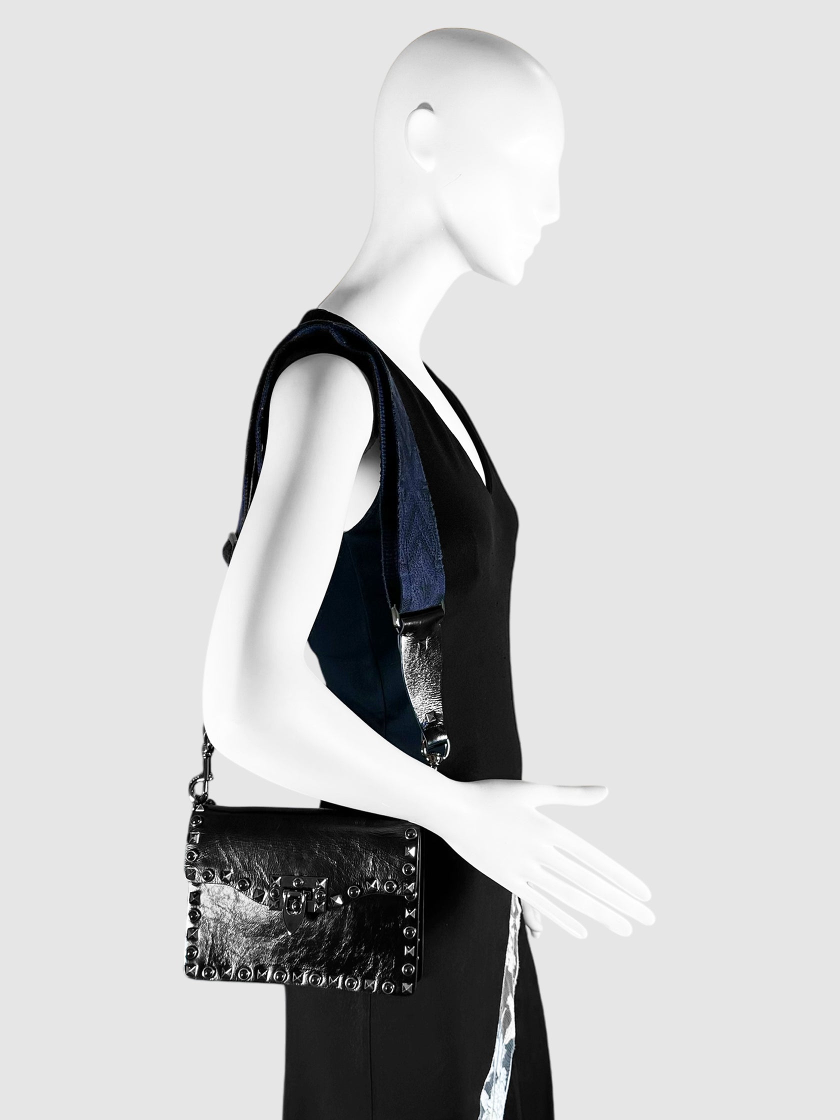 Rockstud Flap Crossbody Bag