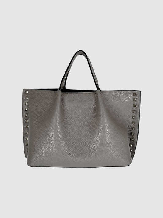 Rockstud Top Handle Bag