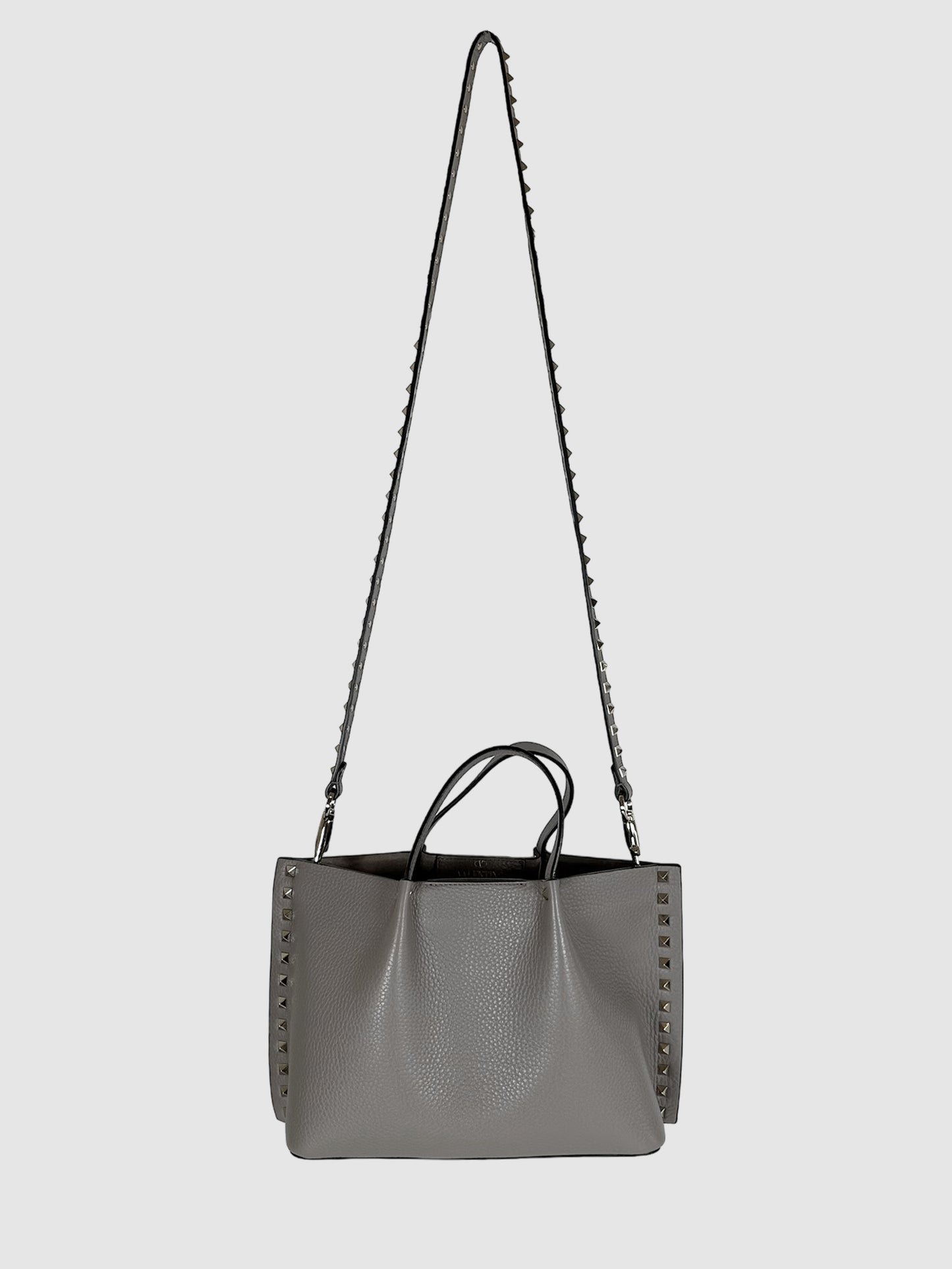 Rockstud Top Handle Bag