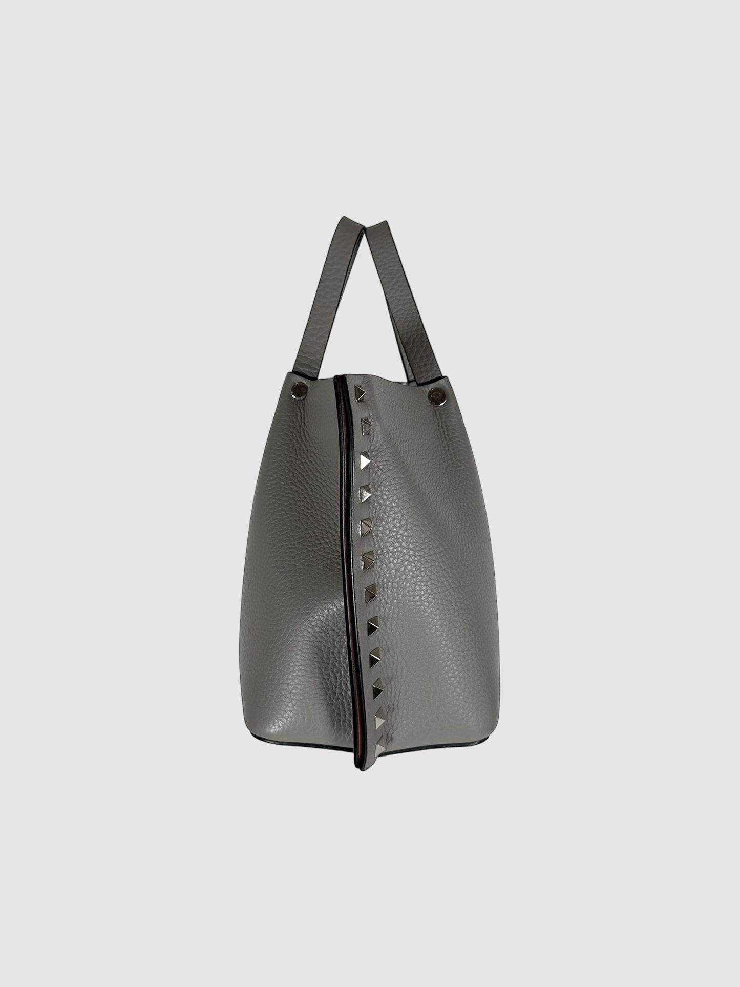 Rockstud Top Handle Bag