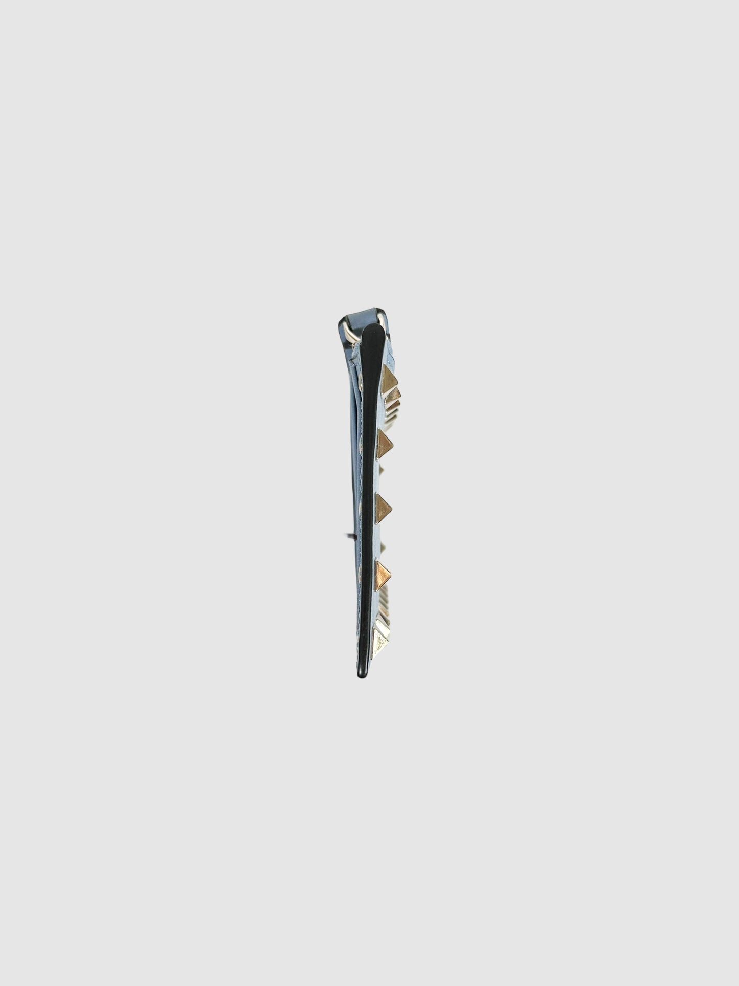 Rockstud Zip Card Holder