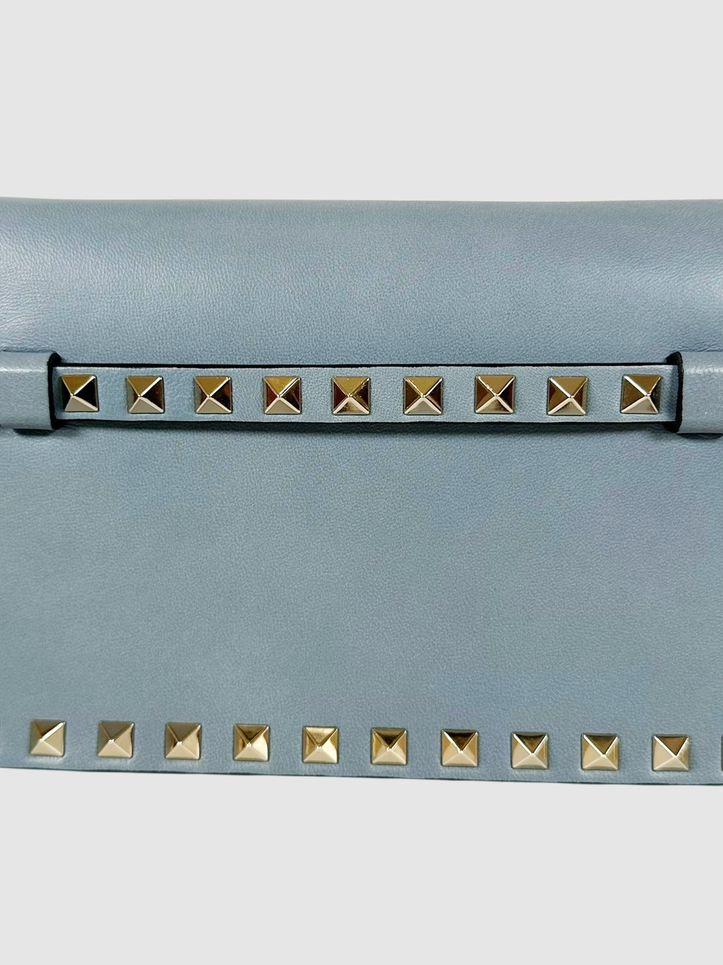 Nappa Rockstud Wristlet Clutch