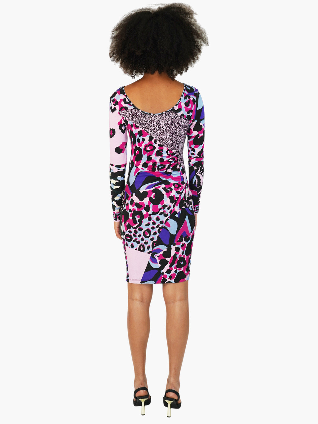 Baroque Print Dress