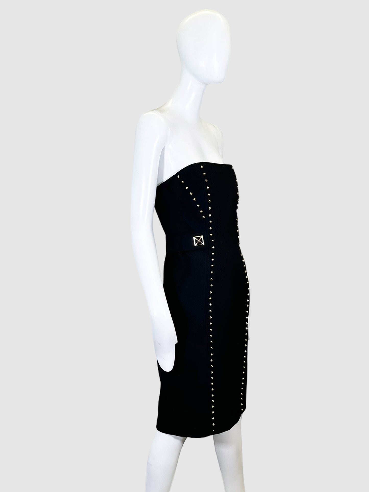 Versace Collection Bustier Studded Dress - Size 44 (M)