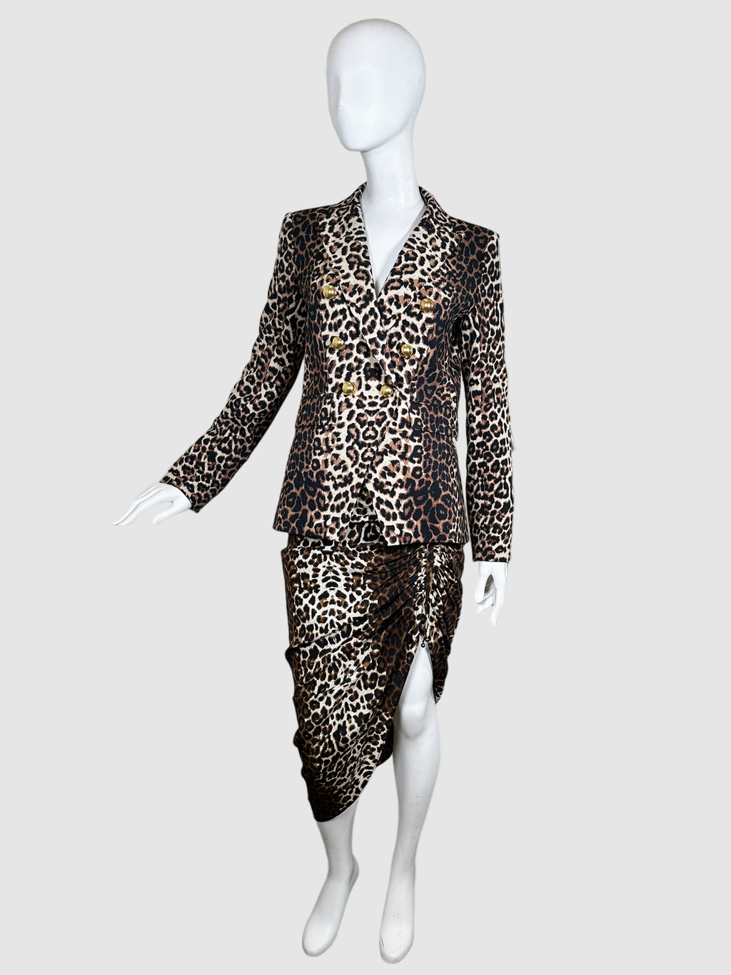 Veronica Beard Animal Print 2-Piece Set - Size 4