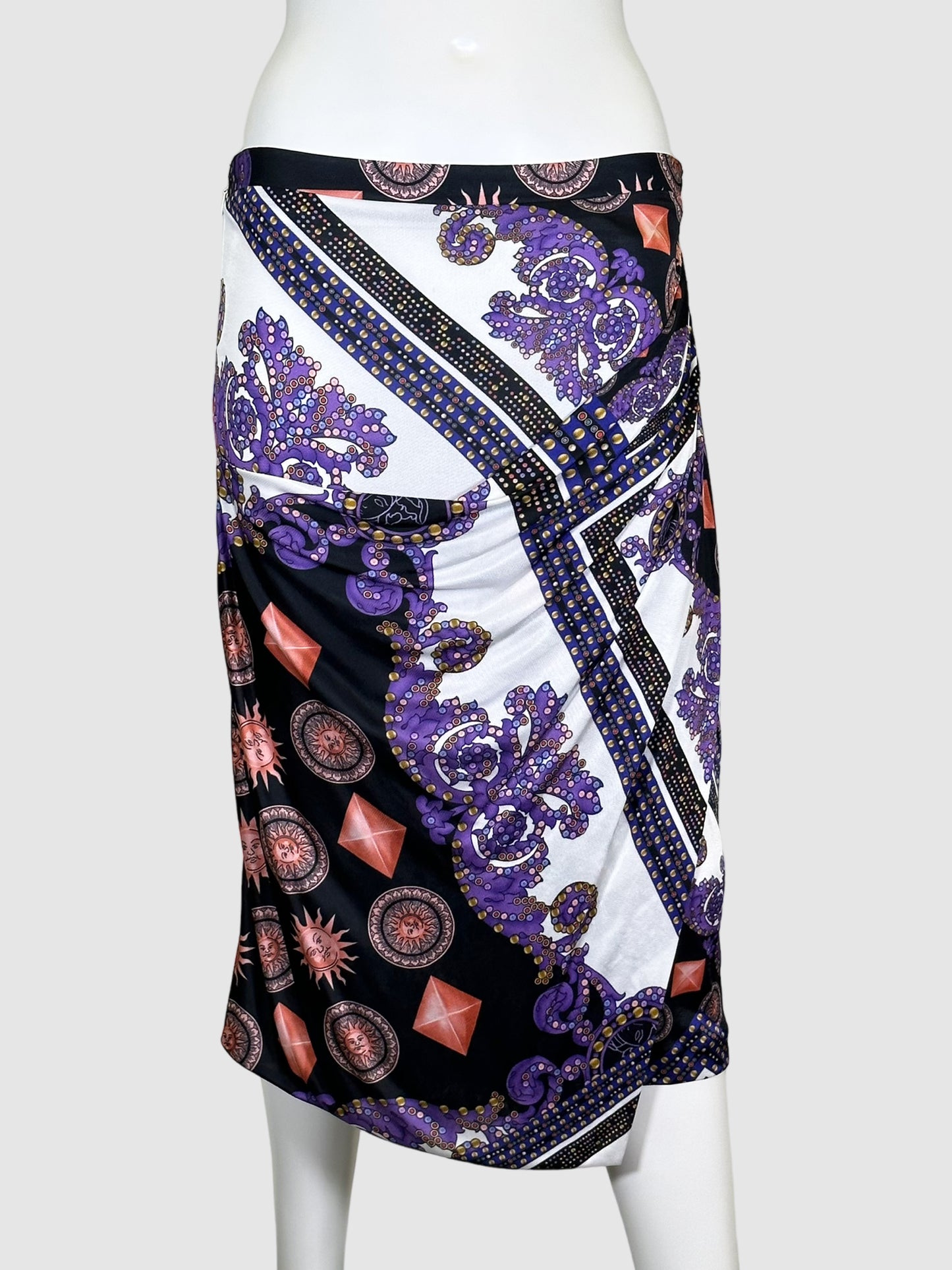 Versace Collection Printed Skirt - Size 46