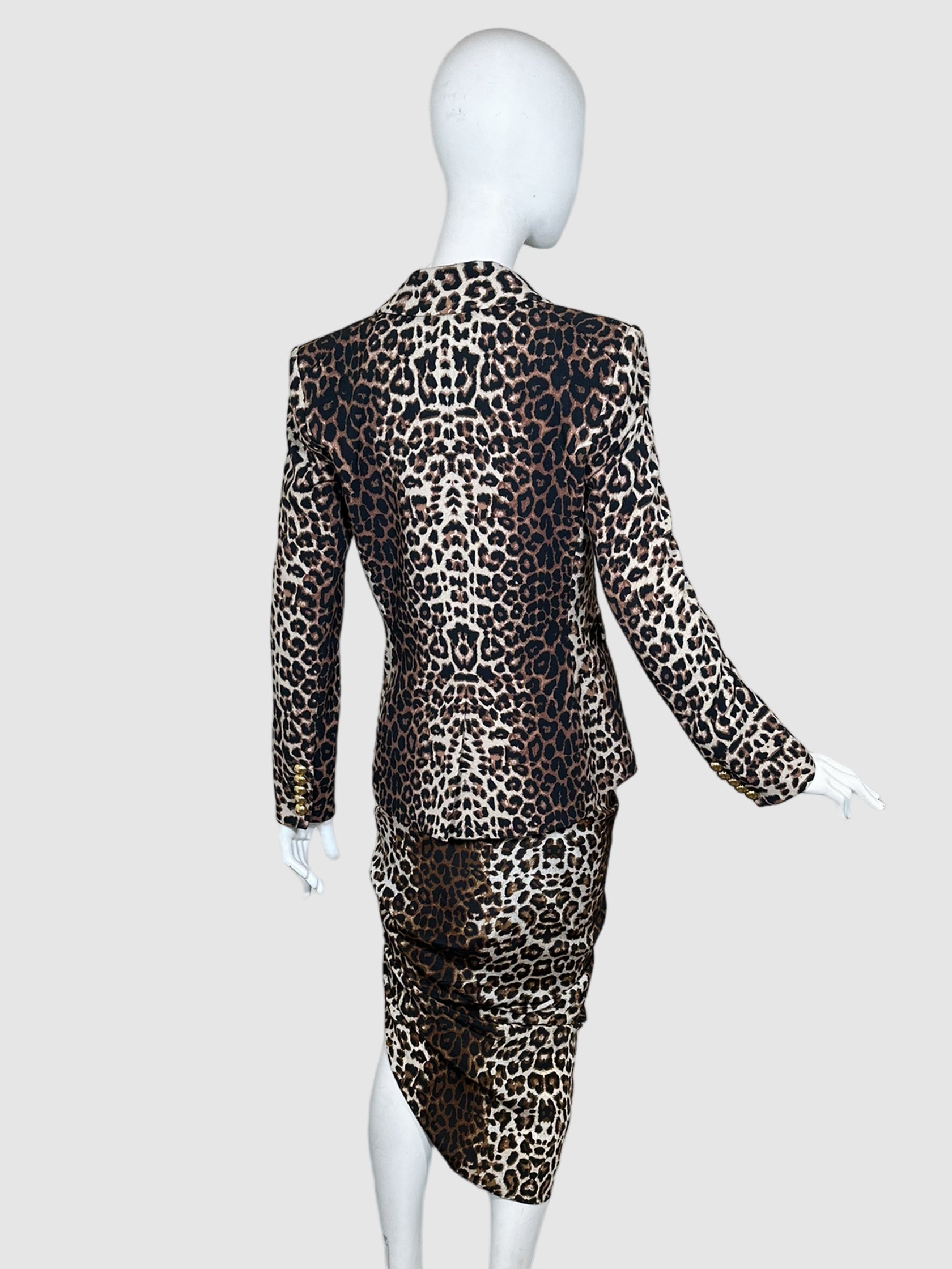 Veronica Beard Animal Print 2-Piece Set - Size 4