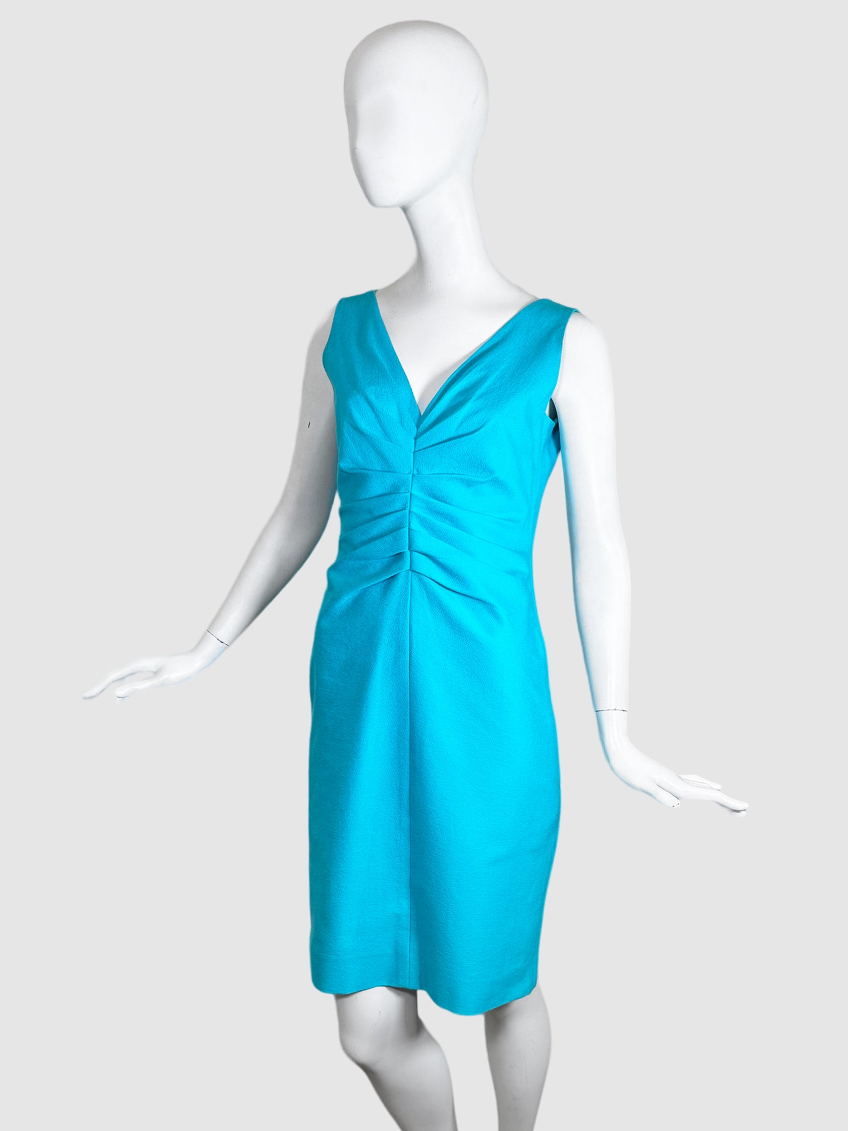 Versace Ruched Shift Dress - Size M