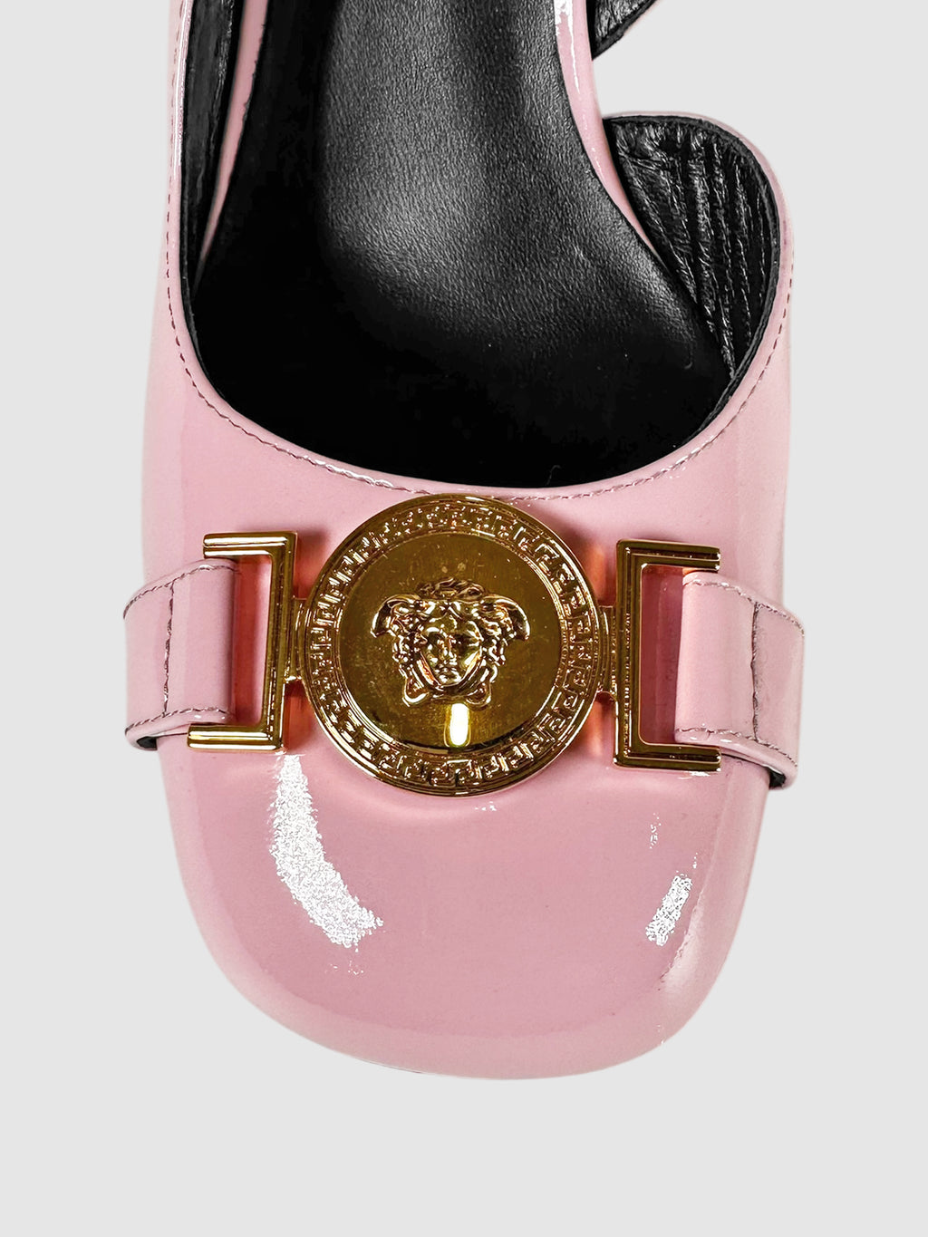 Slingback Block Heel Pumps