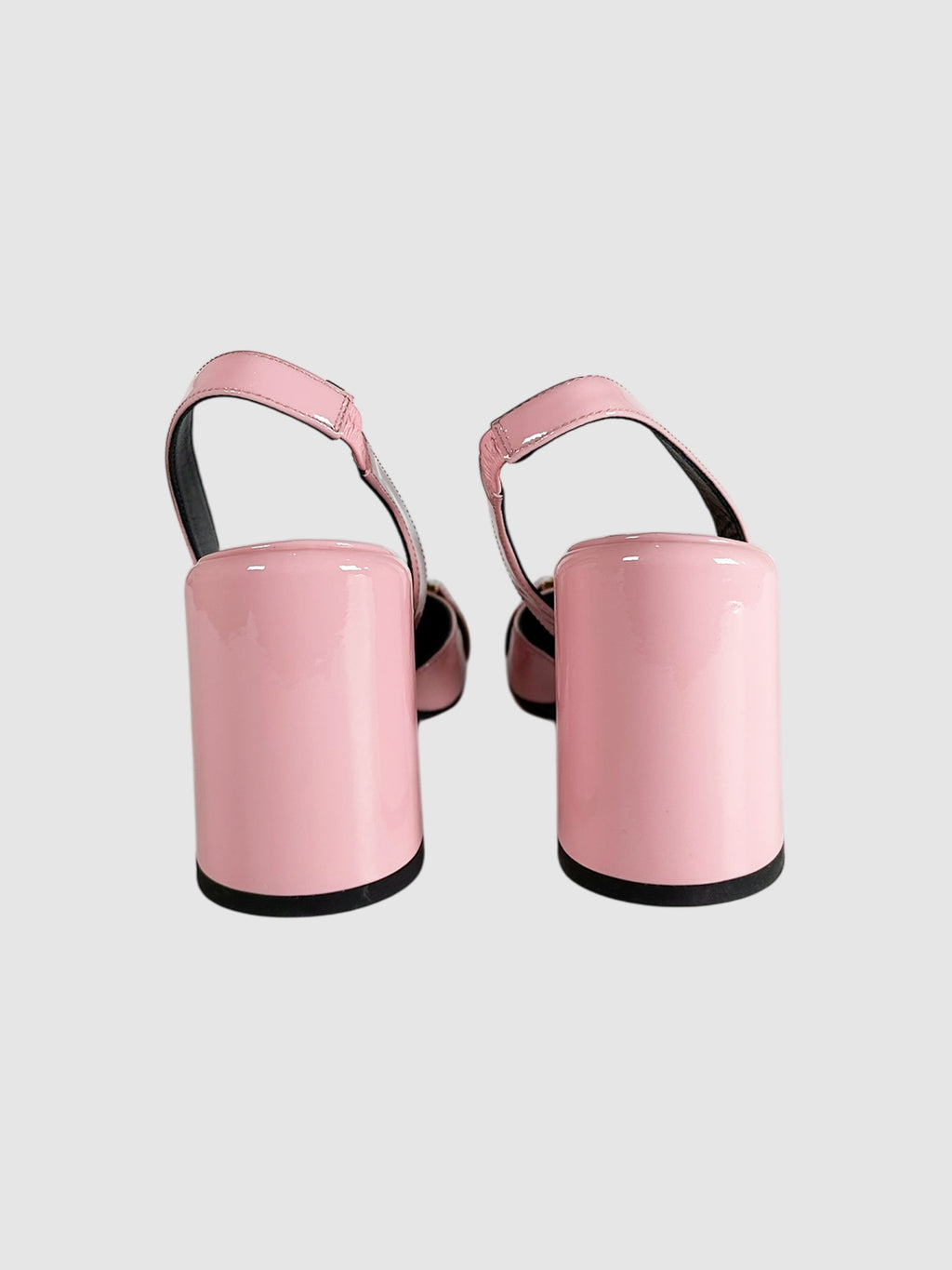 Slingback Block Heel Pumps