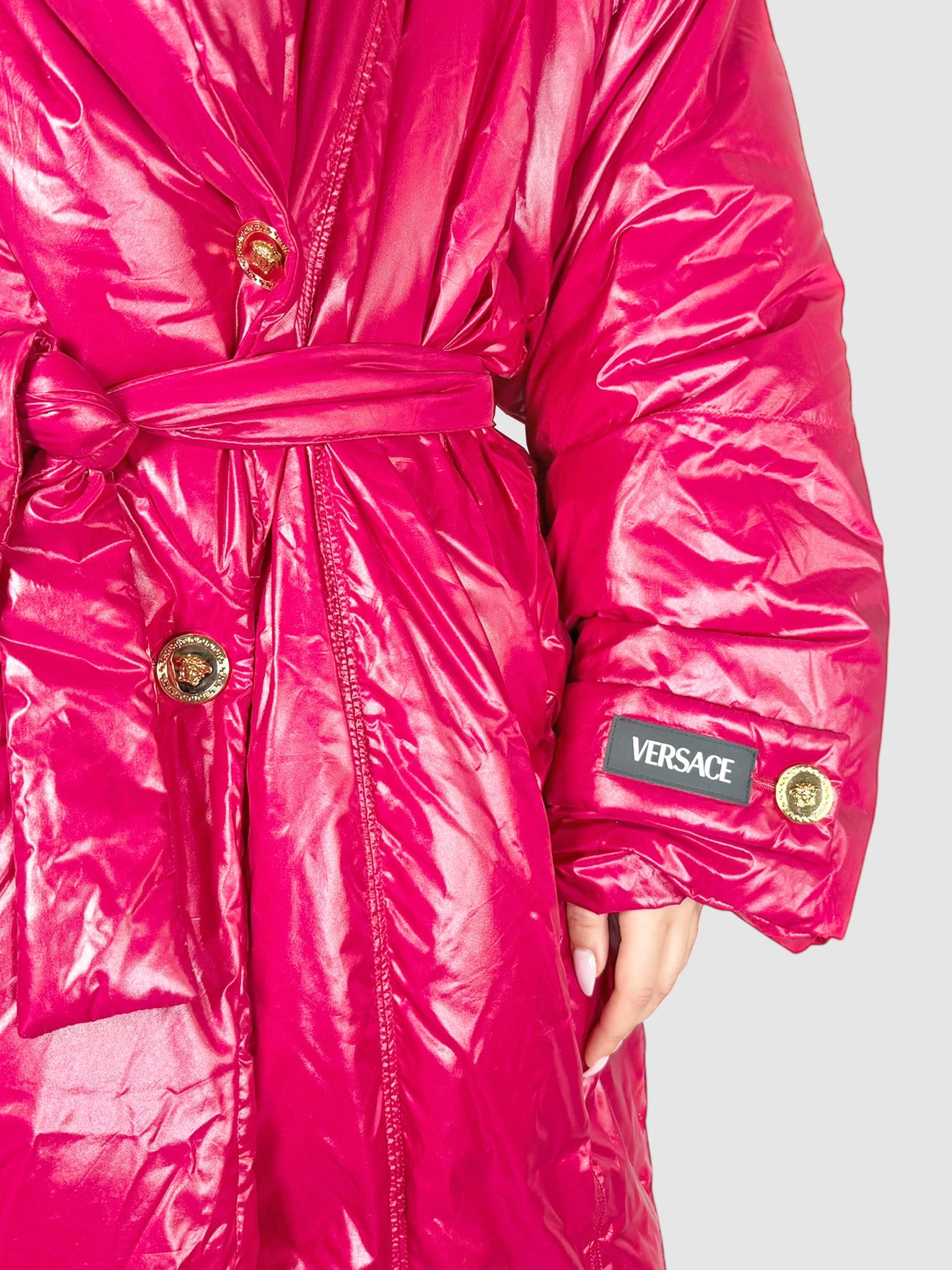 Belted Puffer Coat