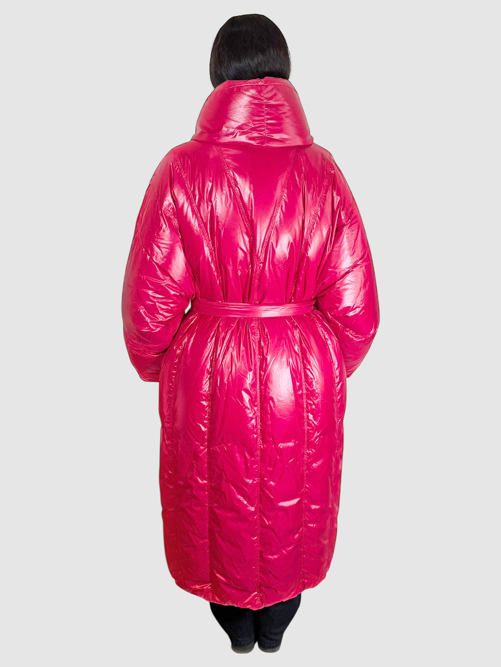 Belted Puffer Coat